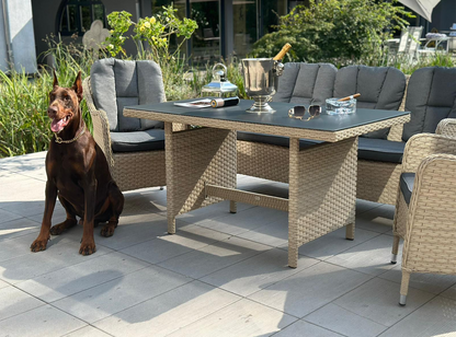 Simpo gartenlounge rattan