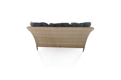 Walkerhill Polyrattan Garten-Garnitur 5-Personen